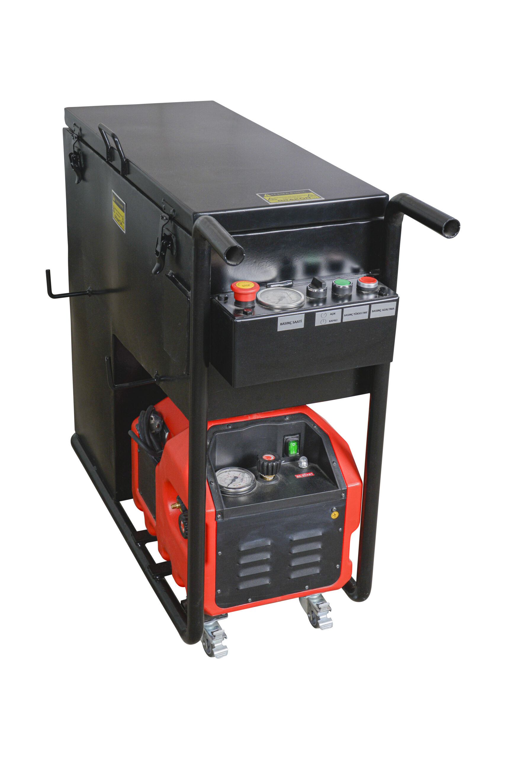 DRAKON hidrolik basınçlı vulkanize pres - pres seti